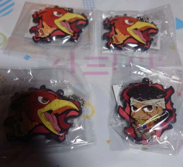 Jojo'S Bizarre Adventure Rubber Strap Gacha Vdur Magicians Red F/S-M503 from jap