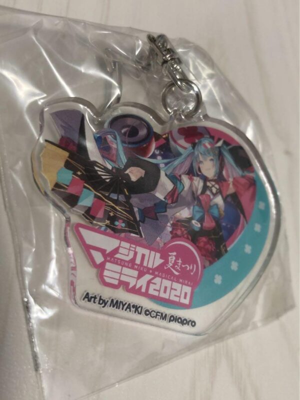 Hatsune Miku Magical Mirai Acrylic Keychain F/S-M501 from japan Rare  Good condi