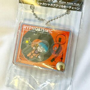 White Globe Shaka Acrylic Keychain Dottatre Honpo F/S-M501 from japan Rare  Good