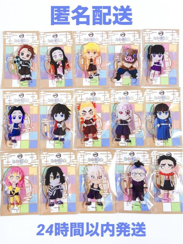 Demon Slayer: Kimetsu No Yaiba Minai Troop Acrylic Stand, 15 Types, Complete F/S