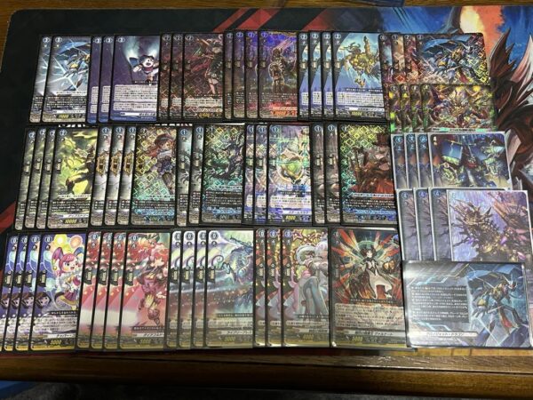 Vanguard Space-Time Soryu Chronojet Deck Parts Set F/S-M503 from japan Rare  Goo