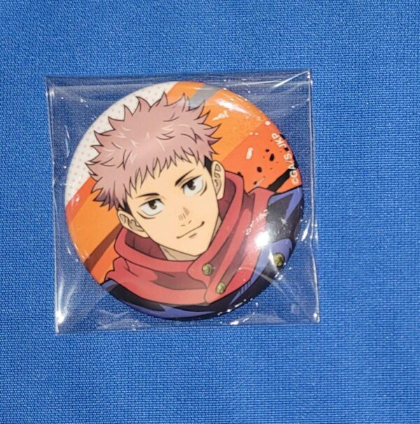 Jujutsu Kaisen Can Badge Itado Yujin F/S-M501 from japan Rare  Good condition