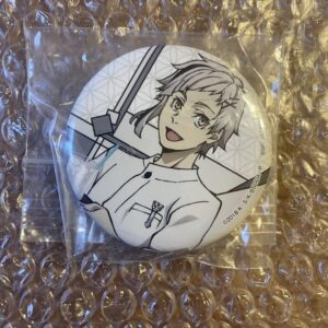 Bungo Stray Dogs Nakajima Atsushi 2 Can Badge Enterbell F/S-M501 from japan Rare