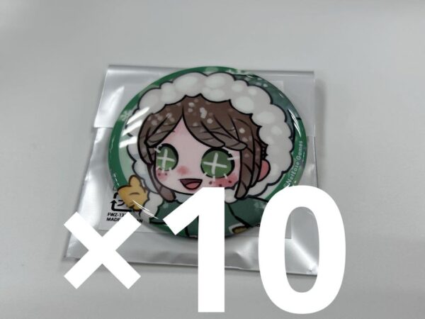 Identityv Personality V Gardener Snow Festival Mini Character Can Badge 10 Piece