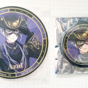 Twisted Wonderland Cafe Oh My Bonus Glomas Coaster Can Badge Azur F/S-M503 from