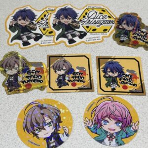 Hypnosis Microphone Fling Posse Sticker F/S-M501 from japan Rare  Good condition