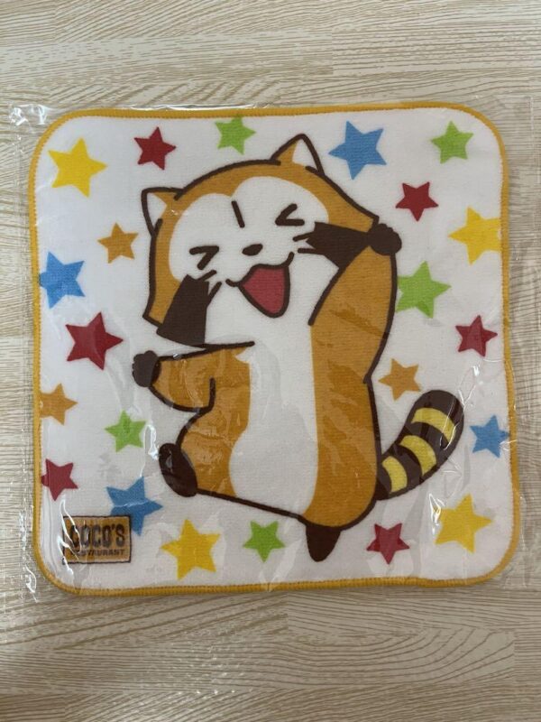 Rascal Hand Mini Towel F/S-M501 from japan Rare  Good condition