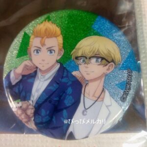 Tokyo Revengers Muzzle Glitter Can Badge Matsuno Chifuyu Hanagaki Takedo 1 F/S-M