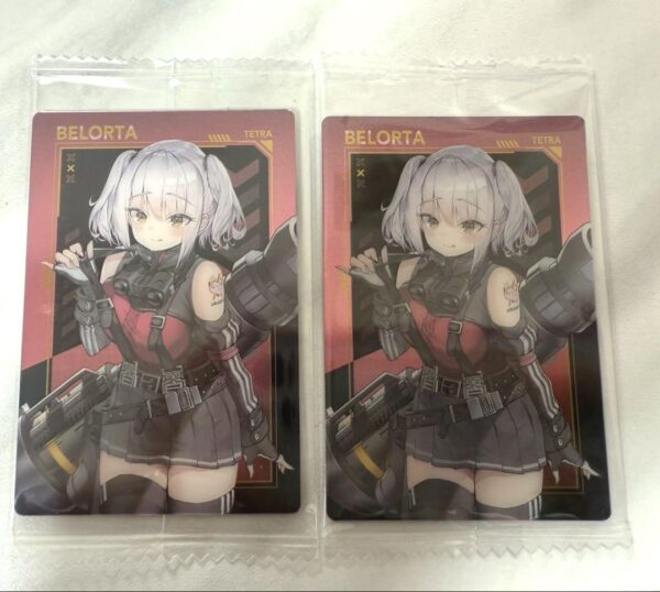 Goddess Of Victory Nikke Wafer 3 Bellota 2 Pieces F/S-M501 from japan Rare  Good