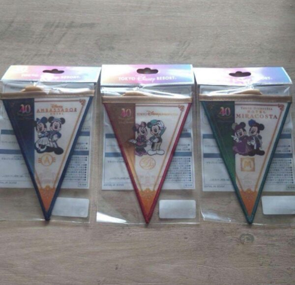 Tokyo Disney Resort 40Th Anniversary Hotel Garland 3 Sets F/S-M503 from japan Ra