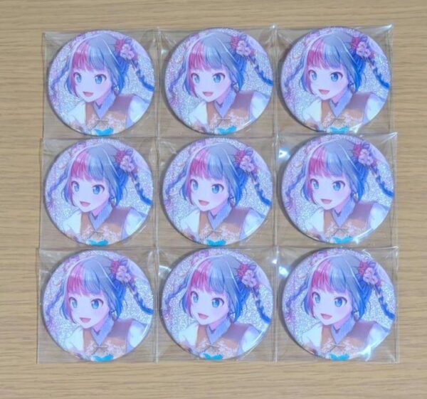 Project Seka Hatsune Miku Glitter Can Badge 8B Bachashin F/S-M501 from japan Rar