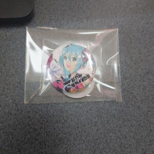 Hatsune Miku Magical Mirai 2018 Can Badge F/S-M501 from japan Rare  Good conditi