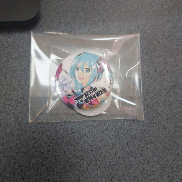 Hatsune Miku Magical Mirai 2018 Can Badge F/S-M501 from japan Rare  Good conditi