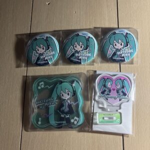 Hatsune Miku 100 Yen Store Collaboration Sold Separately F/S-M501 from japan Rar