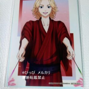 Novelty Tokyo Revengers Sano Mikey Bromide Shinjuku Marui Yukata Bonus F/S-M501