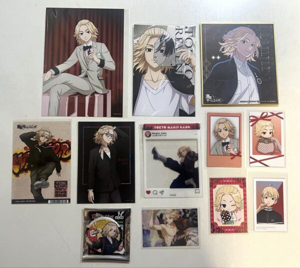 Sano Manjiro Bromide/Card/Can Badge Etc. F/S-M501 from japan Rare  Good conditio