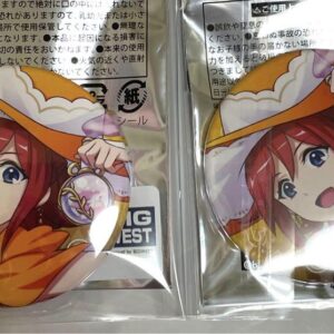 Macross Halloween A3 Can Badge Kaname F/S-M501 from japan Rare  Good condition