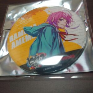 Hypnosis Microphone Karaoke Collaboration Can Badge Amemura F/S-M501 from japan
