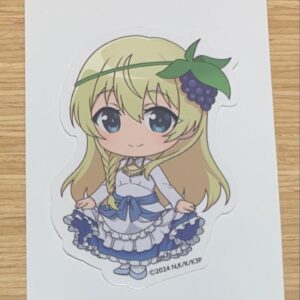 Konosuba Sticker Iris F/S-M503 from japan Rare  Good condition