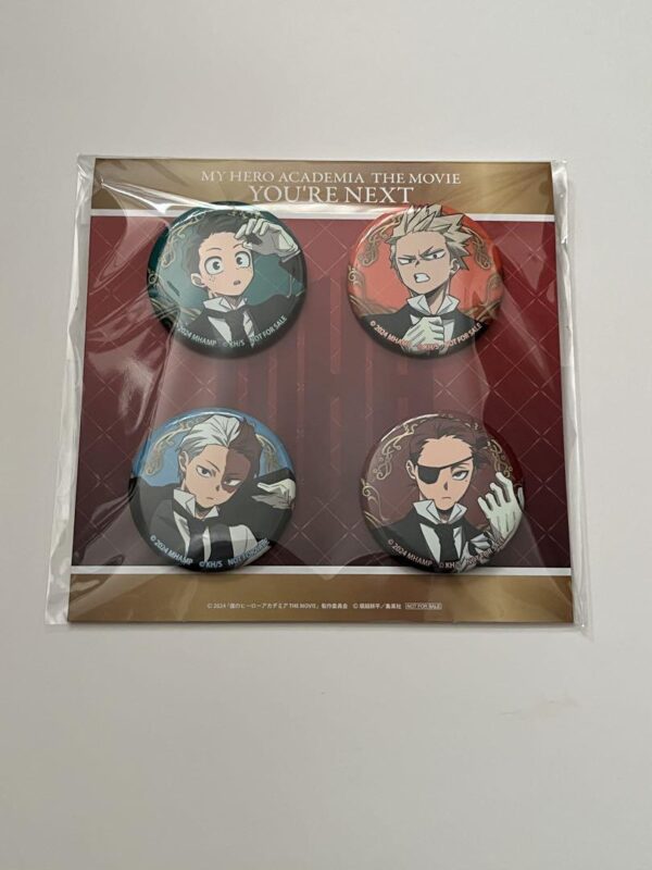My Hero Academia Your Next Can Badge Set F/S-M501 from japan Rare  Good conditio