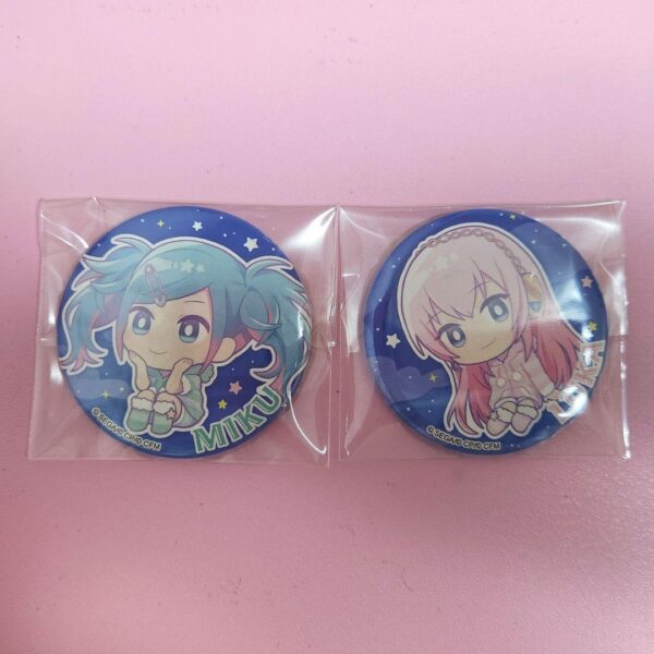 Project Seka Can Badge Planetarium Hatsune Miku Megurine Luka F/S-M501 from japa