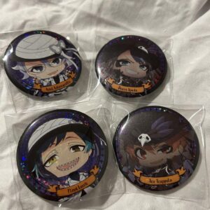 Twisted Wonderland Character Badge Collection Ace Deuce Azur Floyd F/S-M503 from