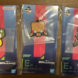 Ichibankuji Gundam Zeke Axe Prize Rubber Charm 3-Piece Set F/S-M503 from japan R