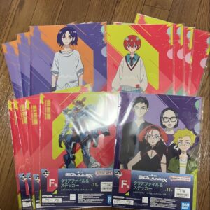 Ichibankuji Gundam Zeke Axe Prize F Clear Files 4 Types, Total 12 F/S-M503 from