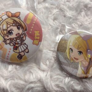 Project Seka Can Badge Kagamine Rin Madimilla F/S-M501 from japan Rare  Good con