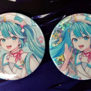 Hatsune Miku Magical Mirai 2024 Can Badge Set Of 2 F/S-M501 from japan Rare  Goo