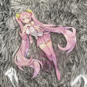 Sakura Miku Lottery Acrylic Stand F/S-M501 from japan Rare  Good condition