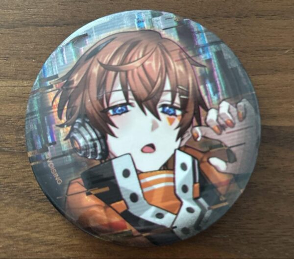 Star Pola Kuni Cyber Virus Can Badge 11Th Edition 2-Piece Set F/S-M501 from japa