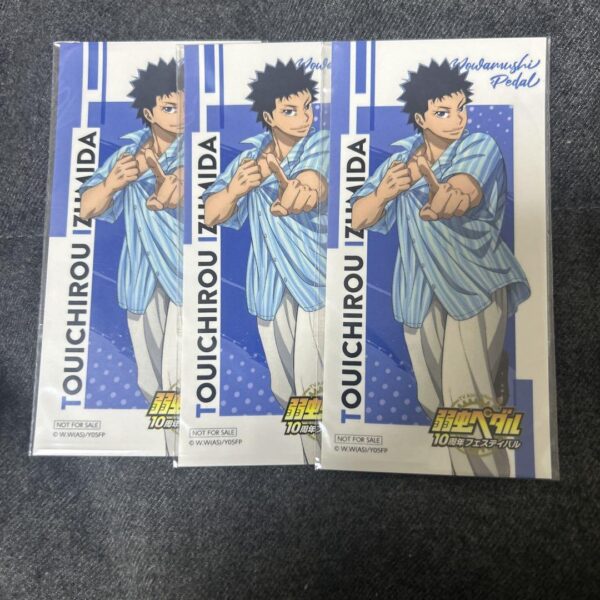 Yowamushi Pedal 10Th Anniversary Festival Admission Bonus Sticker Izumida Toichi