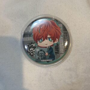 Hypnosis Microphone Kannonzaka Doppo Chibi Character Can Badge F/S-M501 from jap