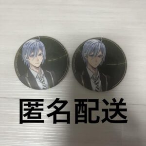 Twisted Wonderland Silver Can Badge F/S-M503 from japan Rare  Good condition