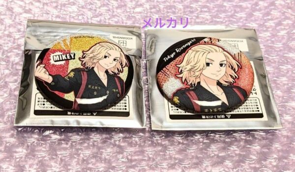 Tokyo Revengers Provocation Trading Glitter Can Badge Sano Manjiro F/S-M501 from
