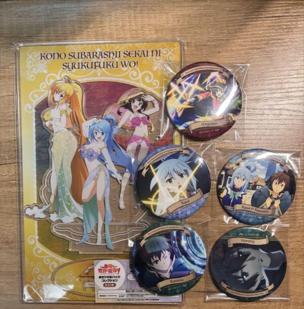 Blessings On This Wonderful World Darkness Aqua Megumin Acsta Can Badge F/S-M503