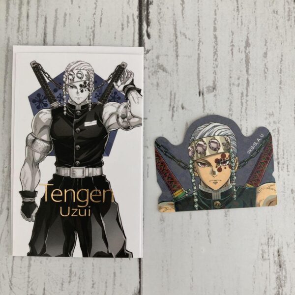 Uzui Tengen Pillar Exhibition Key Visual Random Collection Photo Sticker Set F/S