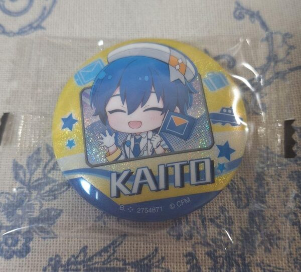 Majimira Can Badge 2024Kaito F/S-M501 from japan Rare  Good condition