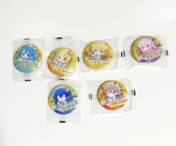 Hatsune Miku Magical Mirai 2024 Play Can Badge Complete Set F/S-M501 from japan