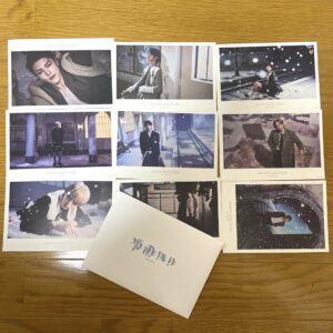 Team Snow Lighting Venue-Only Postcard Set Kyoto F/S-M501 from japan Rare  Good