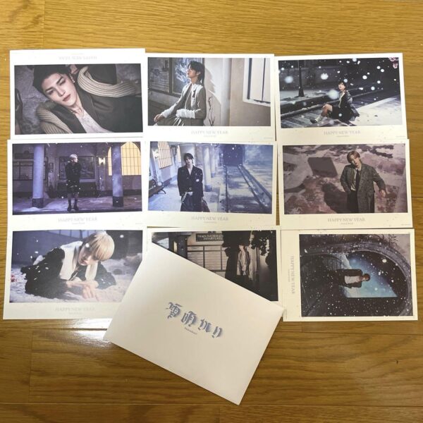 Team Snow Lighting Venue-Only Postcard Set Kyoto F/S-M501 from japan Rare  Good