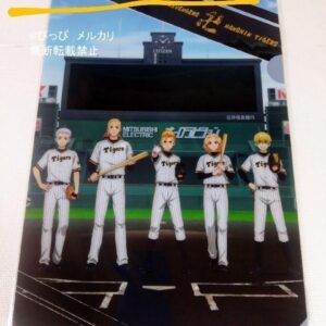 Tokyo Revengers Hanshin Tigers Clear File Sano Mikey Chifuyu Mitsutani F/S-M501