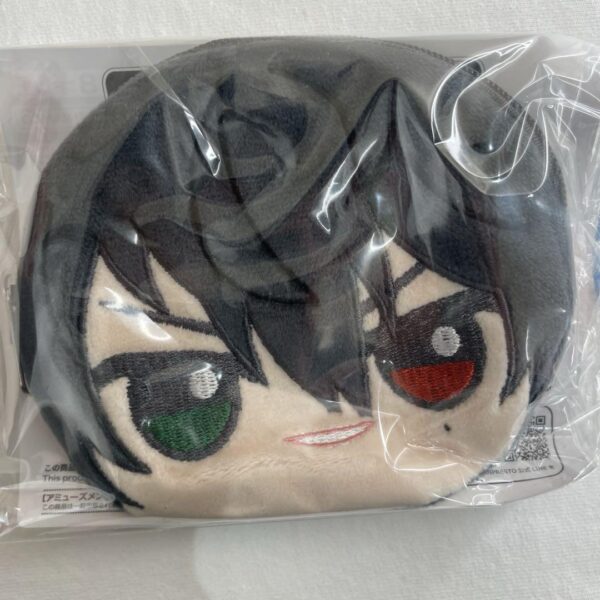 Hypnosis Microphone Face Pouch With Chibigurumi Carabiner Yamada Ichiro F/S-M501