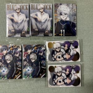 Blue Rock Wafer Card Nagi Seishiro Mikage Reo F/S-M501 from japan Rare  Good con