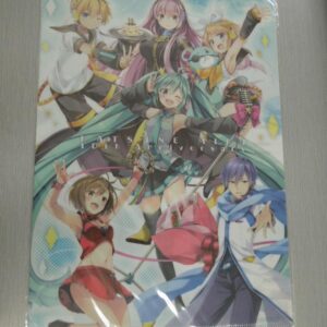 Hatsune Miku Clear File Vocaloid F/S-M501 from japan Rare  Good condition