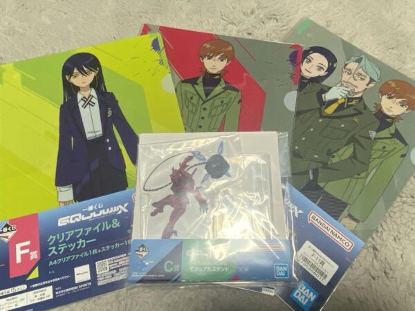 Ichibankuji Mobile Suit Gundam Zeek Axe Prize C, F, Exabet Set F/S-M503 from jap
