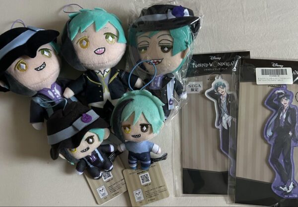 Twisted Wonderland Floyd Plush Ex Mascot Acrylic Charm F/S-M503 from japan Rare