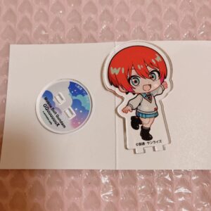 Mobile Suit Gundam Zeke Axe Anicafe Acrylic Stand Machu 4 F/S-M503 from japan Ra