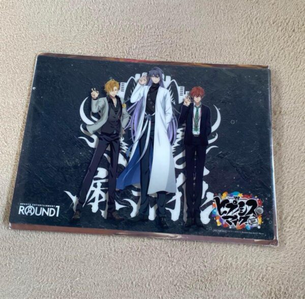 Hypnosis Microphone Round One Original B4 Plastic Mat Mateno F/S-M501 from japan